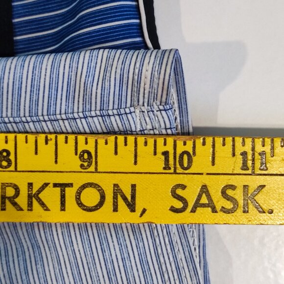 Quiksilver board short men's size 29 blue white stripes Dryflight - Picture 16 of 16